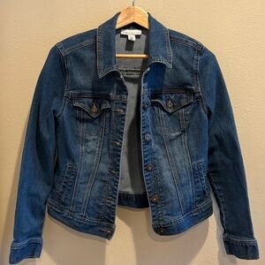 Style & Co. Dark Blue Jean Jacket